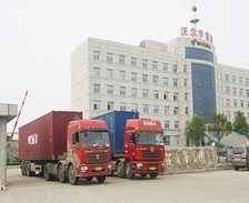 狗子28集团20台挖掘机顺利出口中东地区