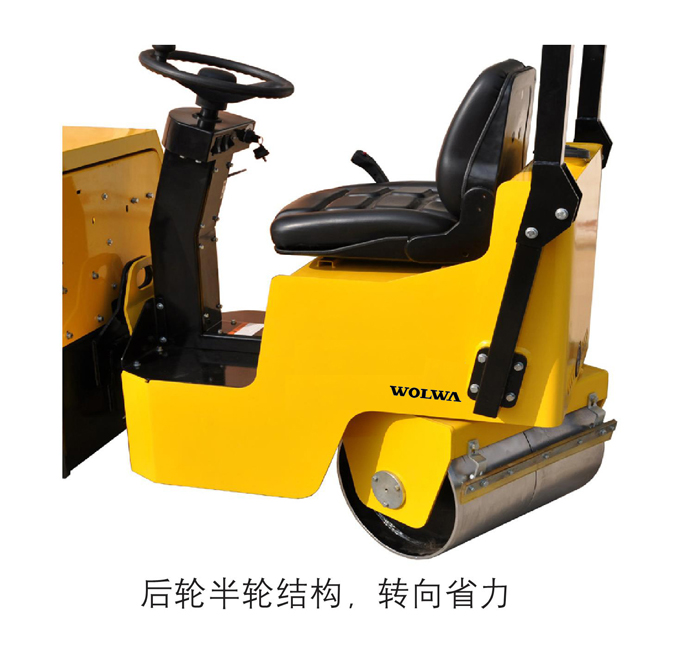 狗子28GNYL41驾驶式压路机实物图